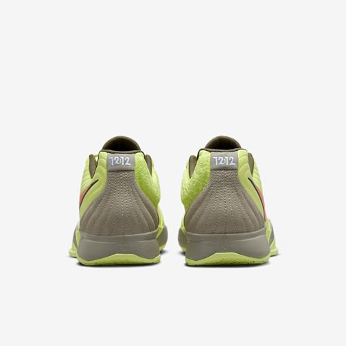 Nike Ja 2 Basketball Shoes Size 13 - Light Lemon & Cargo Khaki, Men's Athletic Sneakers