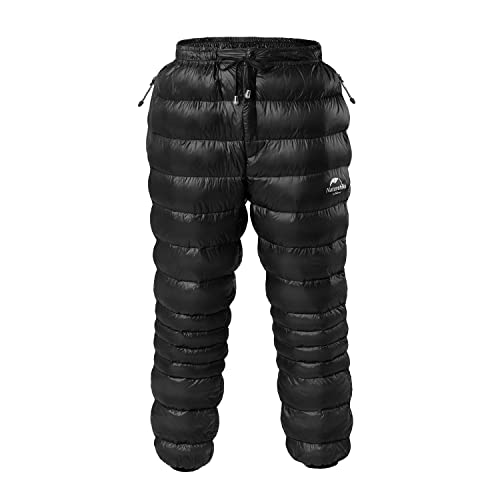 Men's & Women's Winter Down Pants - 800FP Windproof Puffy Hiking Pants