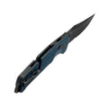 SOG Trident AT Ambidextrous Folding Knife - Blue, Partially Serrated, CRYO D2 Steel