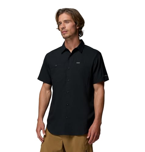 Men's Silver Ridge Utility Lite Short Sleeve Shirt - Black, Small