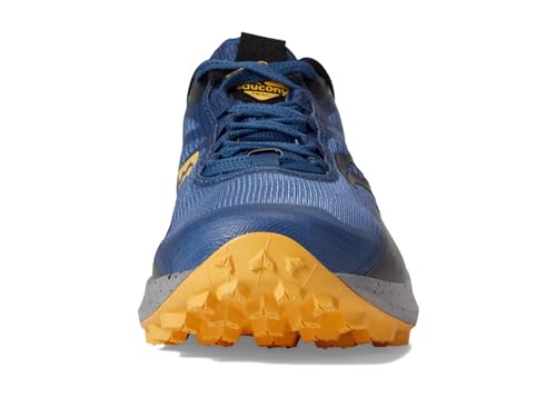 Saucony Women's Peregrine 12 Trail Running Shoes - Basin/Gold, Size 8