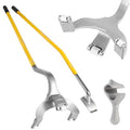 Yellow Jacket Cast Iron Heavy-Duty Tire Mount Demount Tool Set 22.5-24.5 Inch Compatible