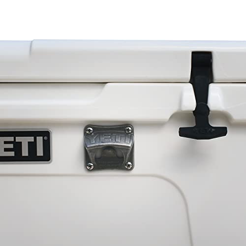 Wall or Cooler Mounted Bottle Opener - Rugged Stainless Steel Design