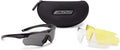 ESS Crossbow 3LS Kit Ballistic Eyewear with Interchangeable Lenses Black