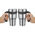 Chillout Life Handle for 30 oz YETI & Ozark Trail Tumblers - Black 2 Pack