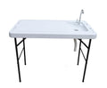 Old Cedar Outfitters Fish and Game Cleaning Table with Sink & Folding Legs - Original