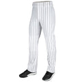 Champro Men's Triple Crown 2.0 Open Bottom Baseball Pants - Medium White & Black