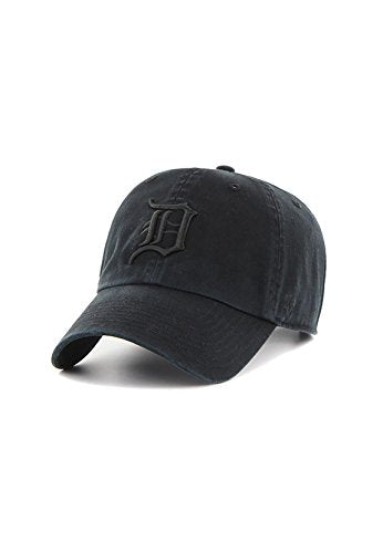 Men's Adjustable Baseball Cap - Detroit Tigers Black 47 Sports