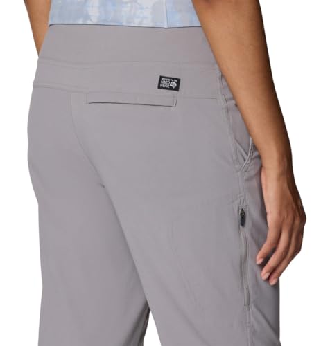 Mountain Hardwear Dynama Crop Top - Medium Grey Activewear