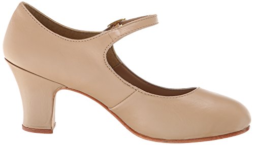 Capezio Women's Manhattan Character Shoe - Caramel, Size 8