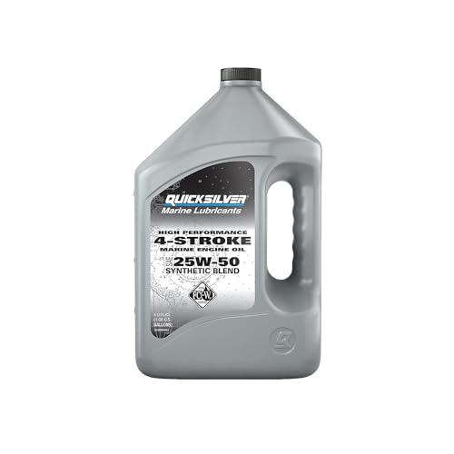 4L Synthetic Marine Engine Oil 25W-50 for Mercury Verado High Performance Engines