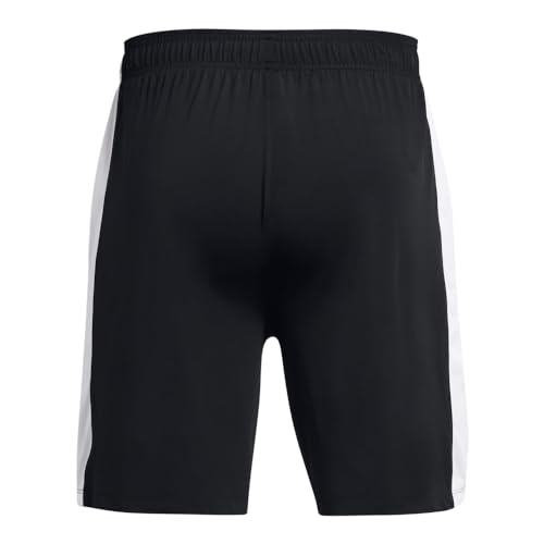 Under Armour Men's Train Stretch 2.0 Shorts XL Black White Performance Activewear