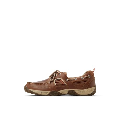 Light Brown Sperry Men's Sea Kite Sport Moc Boat Shoes - 12 US