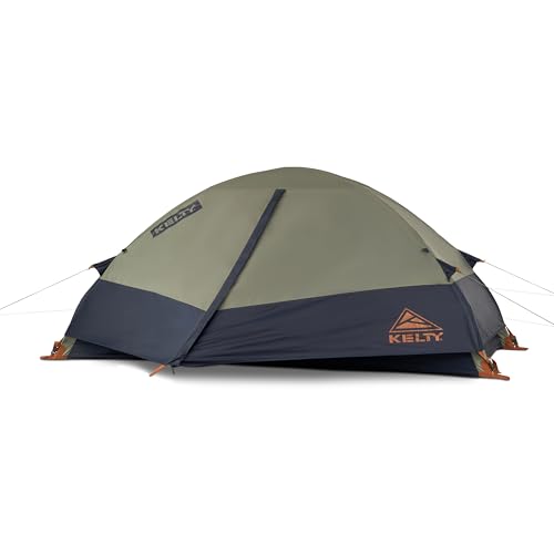 Kelty Late Start Backpacking Tent 2-Person Lightweight Waterproof Shelter 2024