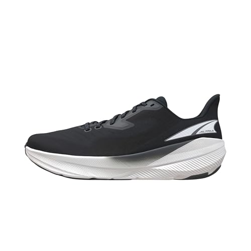 Men's Experience Flow Road Running Shoe - Black & White, Size 9.5