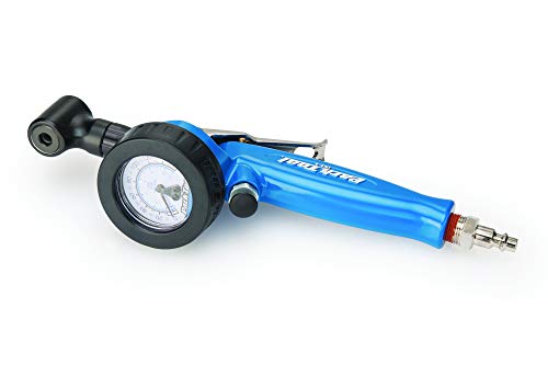 Park Tool Shop Inflator with Pressure Gauge for Bicycle Maintenance