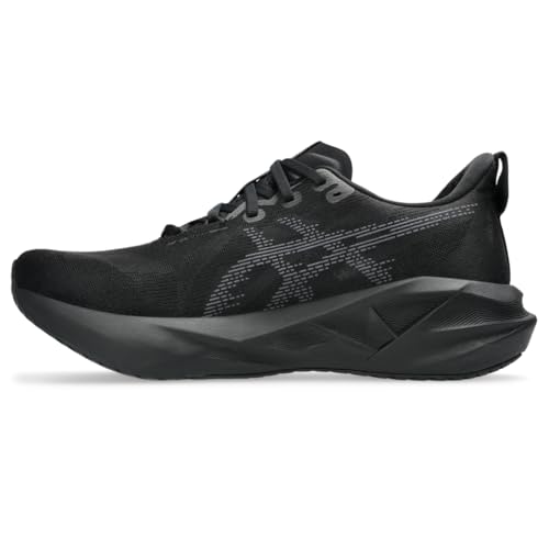 Men's ASICS NOVABLAST 5 Running Shoes - Black/Carrier Grey, 10.5