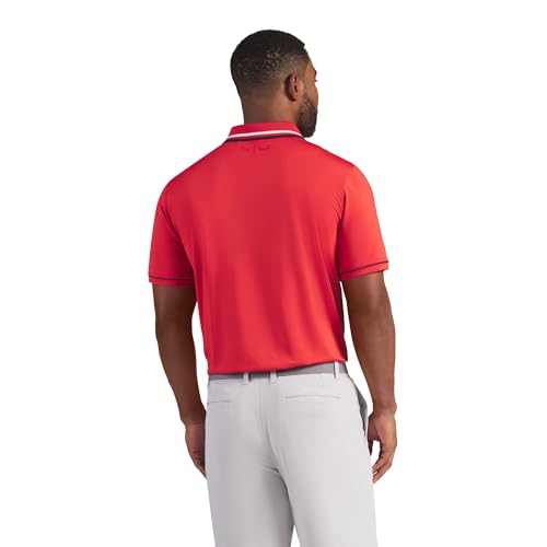 PUMA Men's X Volition Golf Polo Large Candy Apple - Patriotic Golf Shirt