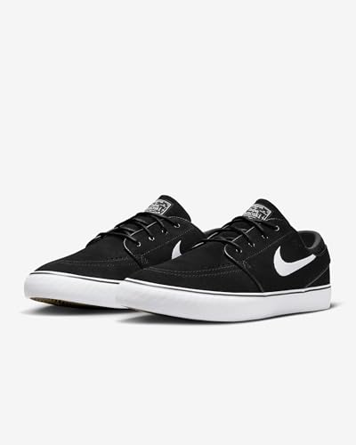 Nike Men's SB Zoom Janoski OG+ Skate Shoes - Black/White 13