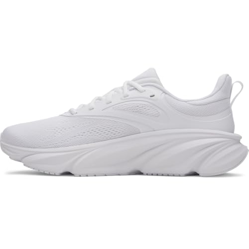 Under Armour Men's Charged Plus Rogue 6 Running Shoes - White/White/White 11.5