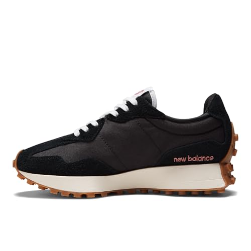 New Balance Women's 327 Sneakers - 9.5 Black White Retro Style