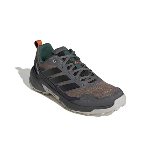 adidas Mens Terrex Eastrail 3 Hiking Sneakers Shoes - Grey, Chalky Brown/Black/Gray