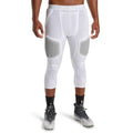 Under Armour Gameday Pro 7-Pad Football Compression Tights Medium White - Adult