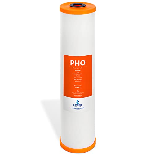 Express Water Polyphosphate Anti-Scale Water Filter Replacement 4.5”x20” - Individual Filter, Anti-Scale