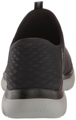 Skechers Men's Summits High Range Slip-In Shoes Black/Charcoal Size 10 - Lightweight & Cushioned