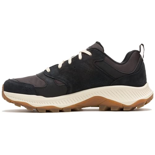 Merrell Men's Tempo Sol Hiking Shoes 9 Coal - Breathable Mesh & Eco-Friendly Design