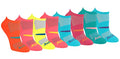 Athletic No-Show Socks - Saucony Women's Performance Super Lite, Medium/Light, 8 Pairs