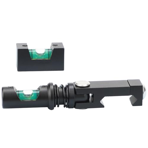 Black Foldable Scope Bubble Level Kit High Precision Scope Leveling Tool