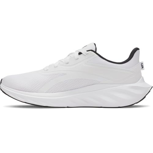 Under Armour Men's Charged Plus Ascend Running Shoes - White/White/Black, Size 11