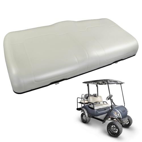 NOKINS Golf Cart Front Seat Bottom Cushion - Yamaha G29/Drive 2007-2016, Oyster Gray