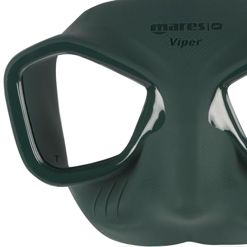 Spearfishing & Freediving Mask - Wide Field of Vision, Anti-Fog Silicone