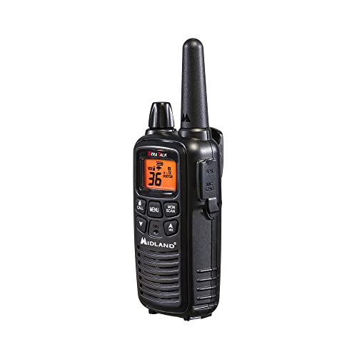 Pair Pack Midland LXT600VP3 FRS Walkie Talkies - Long Range, Rechargeable, 36 Channels
