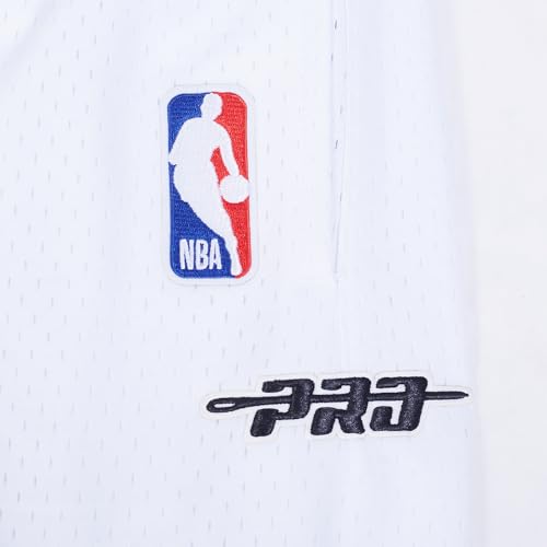Pro Standard Mens NBA Los Angeles Lakers Mesh Shorts - Medium White