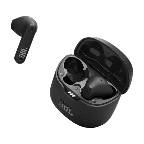JBL Tune Flex True Wireless Noise Cancelling Earbuds - Black, Small