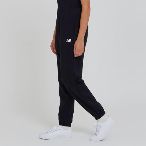 Girls Fleece Joggers 3-Pack - Black, Grey, Magenta | Sizes 14-16