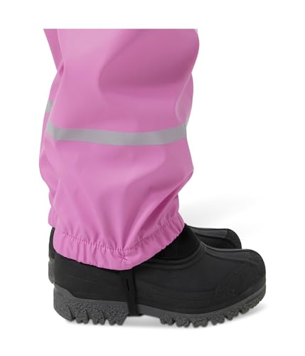 Helly Hansen Kids Bergen 2.0 Waterproof Rain Suit with Bib & Overalls, Meta Pink, Little Kids