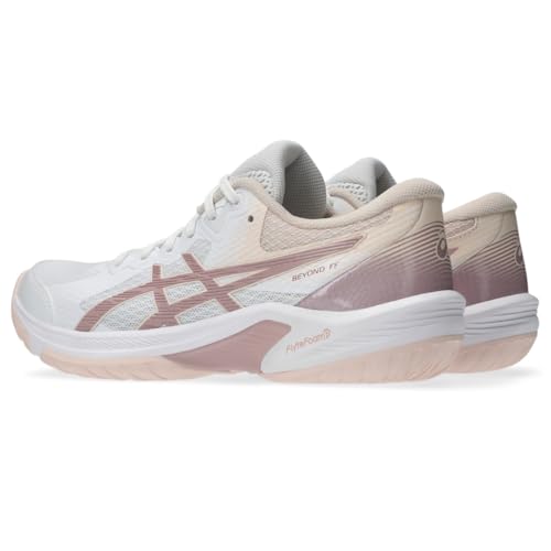 ASICS Women's Beyond FlyteFoam Volleyball Shoes 8.5 White Morganite