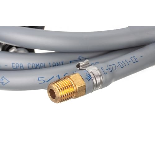 Marine Fuel Line Assembly 8 Ft with Primer Bulb for Outboards