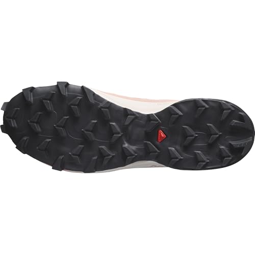 Salomon Women's Speedcross Trail Running Shoes 8.5 Cameo Brown/Black/Bird of Paradise