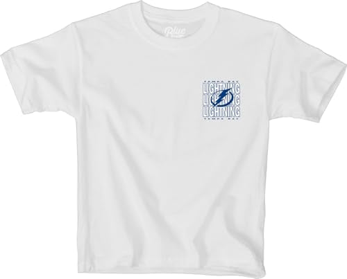 Youth NHL T-Shirt - Tampa Bay Lightning / Small / White - Kids Sports Tee