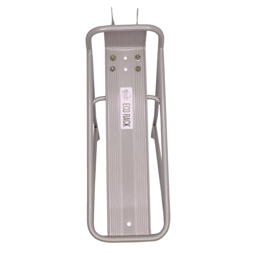 Silver Bike Rack for Cycling Bikes, Heavy Duty Aluminum, Eco Series