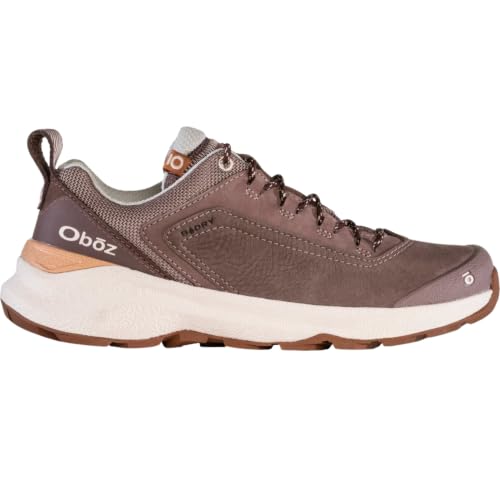 Oboz Women's Cottonwood Low B-Dry Hiking Shoes - Fig, Size 7
