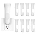 White ROSSEX 4-in-1 Emergency Power Failure Light 9 Pack Rechargeable LED Flashlights