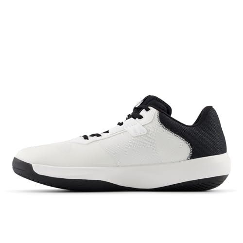 New Balance Men's 696 V4 Hard Court Tennis Shoes 10.5 Wide White/Black