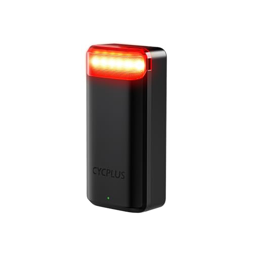 Bike Radar Tail Light with Brake Sensing 2000mAh Battery Cycling Safety