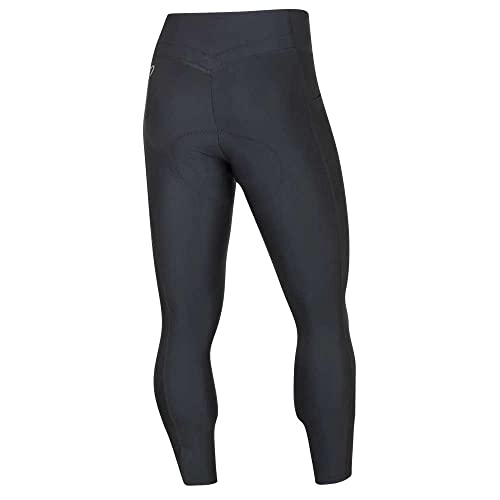 Pearl Izumi Women's Sugar 21" Cropped Cycling Tights Large Black with Wide Waistband & Cargo Pockets
